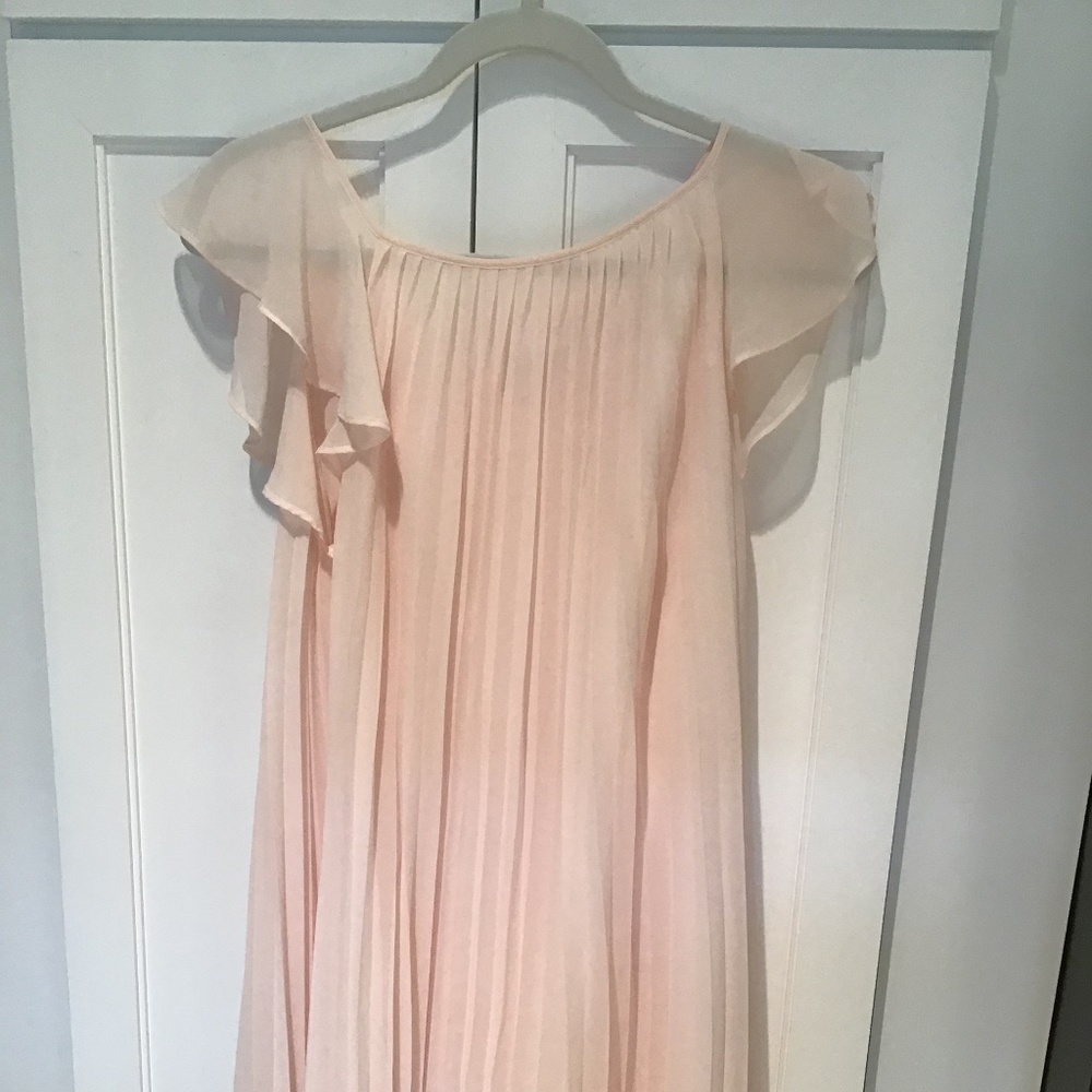 BCBG Generation Blush Baby Doll Dress